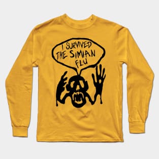 I survived the Simian Flu Long Sleeve T-Shirt